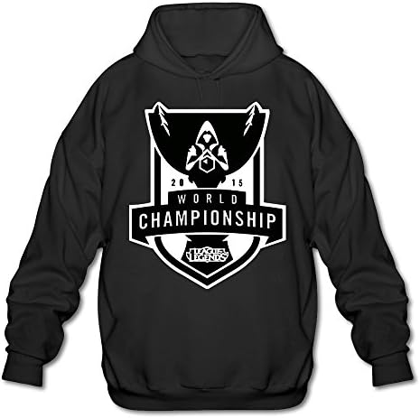 Men's League Of Legends World Championship Hoodie Black [Apparel]