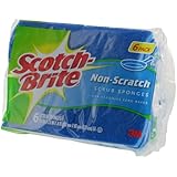Scotch-Brite Non-Scratch Multi-Purpose Scrub Sponge, 6 Ea