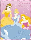 CharacterWorld Disney Princess I Sparkle Fleece Blanket
