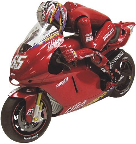 Nikko - Véhicule radio commandé - Moto Radio Commande Big Racer Ducati