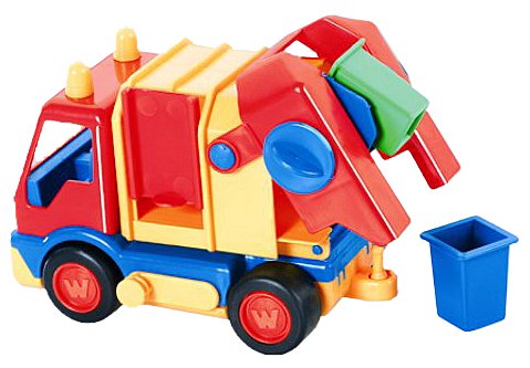 City Travel Guides Discounted  Spielwaren : Wader 36165 - BASICS Müllwagen
