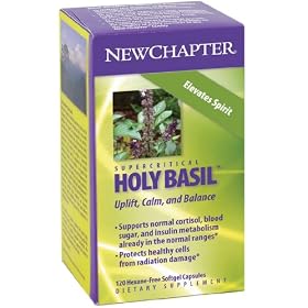 New Chapter Supercritical Holy Basil, 120 Soft Capsules