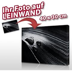 Ihr Foto auf Leinwand - 40cm x 30cm - Leinwanddruck