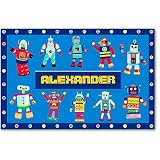 Olive Kids Bedding Personalized Robot Placemat