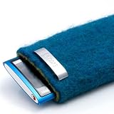 EVOUNI W51-021 Handmade Felt Pouch for iPod nano (Blue)