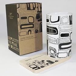 SYNC - [Brick] Graphic Mug w/ Wood Coaster - No Handle (4.4 inch height)