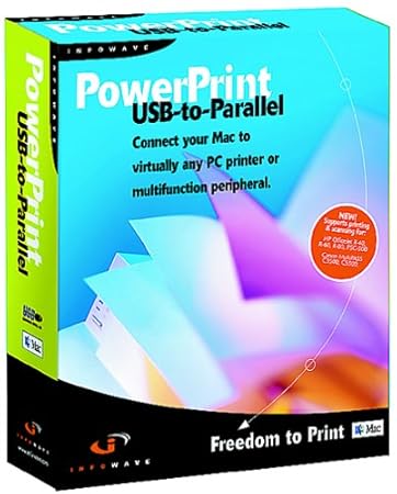 INFOWAVE Power Print 5.0 USB to Parallel For Macintosh