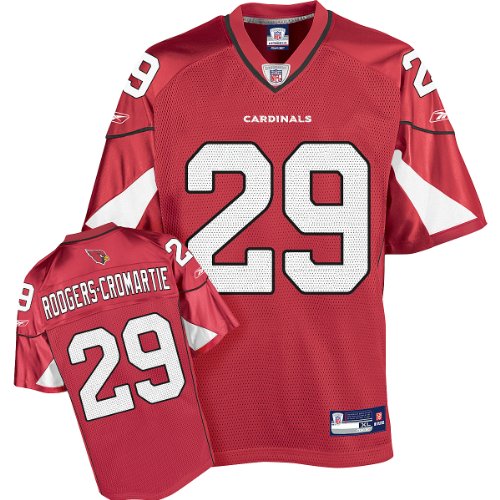 Dominique Rodgers-Cromartie Jersey: Reebok Red Replica #29 Arizona Cardinals Jersey - XX-Large