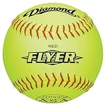 Diamond 12RYSC .44 COR 375 ASA 12-Inch Synthetic Leather Softball (Pack of 12)