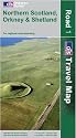 Northern Scotland, Orkney and Shetland (OS Travel Map - Road Map)