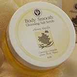 Honey Vanilla Body Smooth 8oz Jar Salt Scrub
