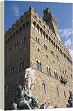 Statue of Neptune - 20 Inch Canvas Print (51 cm) by Robert Harding