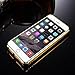 Sankuwen? 2015 Ultra-thin Luxury Aluminum Metal Mirror Case Cover for iPhone 6 Plus (Gold)