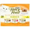 Fancy Feast Poultry & Beef Feast variety Pack,  3-Flavor Variety Pack (Beef, Chicken and Turkey & Giblets),   3 - Ounce Cans, 24 Count