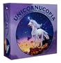 Unicornucopia Unicorn Comet Round Jigsaw Puzzle
