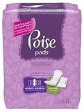 Poise Bladder Protection Pads, Moderate- Long, 60-Count (Pack of 4)