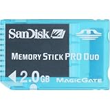  : SanDisk SDMSG-2048-A11 2GB MS PRO Duo Gaming Card (Blue)