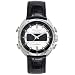 Triumph Motorcycles Men's 3021-02 Analog-Digital Black Leather Watch