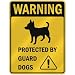 chihuahua39  - WARNING CHIHUAHUAS PROTECTED BY GUARD DOGS PARKING SIGN
