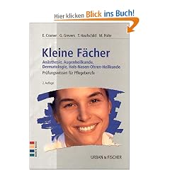 Gesamtpaket Bunte Reihe: Kleine F�cher, An�sthesie, Augenheilkunde, Dermatologie und Hals-Nasen-Ohrenheilkunde: Pr�fungswissen f�r Pflegeberufe