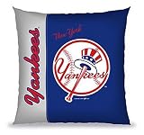 Biederlack New York Yankees Vertical Stitch Pillow