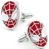 51TBF8Oc7ZL. SL160  Spiderman Stoic Face Mask Cufflinks CL CH 170044