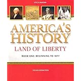 american history land of liberty student reader book 1