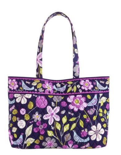 Vera Bradley East West Tote Floral Nightingale