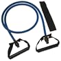 SPRI ES502R Xertube Resistance Band with Door Attachment and Exercise Charts (Blue, Heavy)