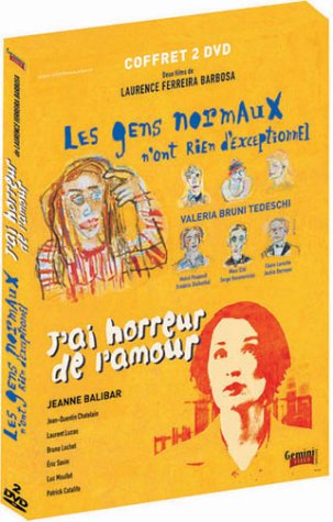Coffret Laurence Ferreira Barbosa 2 DVD : Les gens normaux n'ont rien d'exceptionnel / J'ai horreur de l'amour dvd, Film dvd Coffret Laurence Ferreira Barbosa 2 DVD : Les gens normaux n'ont rien d'exceptionnel / J'ai horreur de l'amour