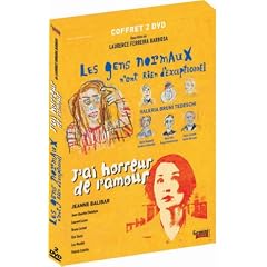 Coffret Laurence Ferreira Barbosa 2 DVD : Les gens normaux n'ont rien d'exceptionnel / J'ai horreur de l'amour