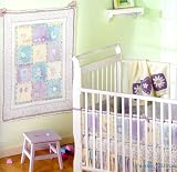 Wamsutta Heart Strings 4 Piece Crib Bedding Set