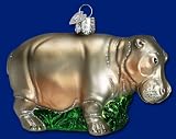 HIPPOPOTAMUS Safari Animal Ornament Old World NEW