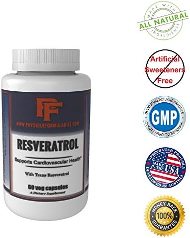 Physique Formula Resveratrol Plus-200 MG 60 Veggie Caps