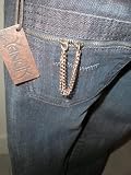 Yanuk Boot Leg Dark Denim with Zipper Detail Pocket Size 27