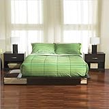 Step One Collection Full/Queen Platform Bed (54/60) in Chocolate Finish By  ....