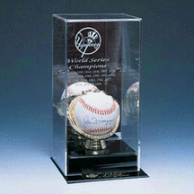 Boston Red Sox Player Portrait High Rise Display Case with Engraved Team Logo