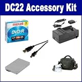 Buy Canon DC22 Camcorder Accessory Kit includes: SDM-176 Charger, SDBP208 Battery,...
