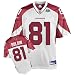 Men`s Arizona Cardinals #81 Anquan Boldin Super Bowl XLIII Road Replica Jersey - XL