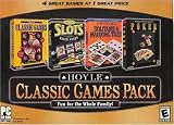 Hoyle Classic Games Pack (Slots-Video Poker, Solitaire & Mahjong Tiles, Friday Night Poker, Classic Games)