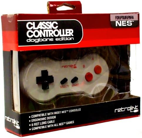 Retrolink Nintendo NES Classic Controller Dogbone Edition