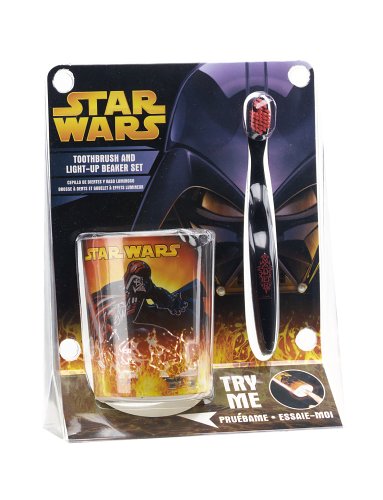 Star Wars Light Up Beaker & Toothbrush Set