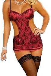 Maid Lace Apron Babydoll + G-string Thong Lingerie