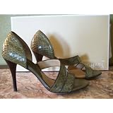 Michael Kors - Dylan Snake Leather Sandals (Retail $129) Sz 6