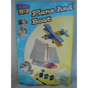 Kids DIY Plane and Boat