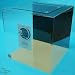 Pet Supplies : Clear-for-Life Cube 25 Gallon Acrylic Aquarium (Black)