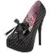 Bordello By Pleaser Women's Teeze-01 Platform Pump