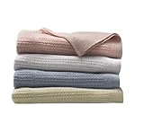 Lollipop Lane Cellular Blanket for Pram or Moses Basket (Blue)