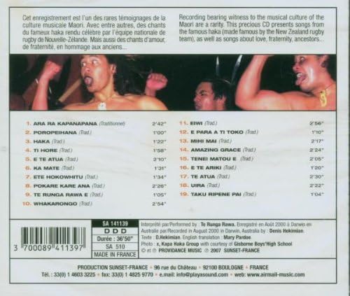 New Zealand: Maoris Songs