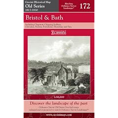 Bristol and Bath (Cassini Historical Map, Old Se) by